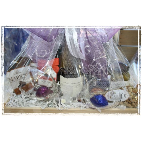 Celebrating You - Wine and More Gift Basket